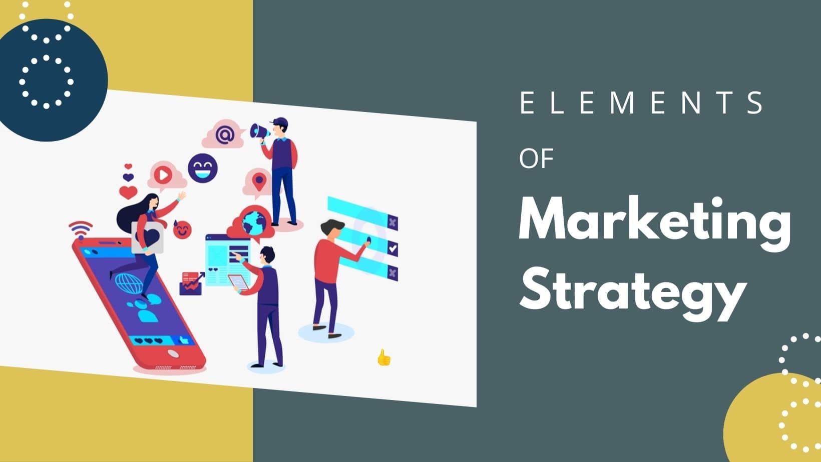 Elements of marketing strategy-min