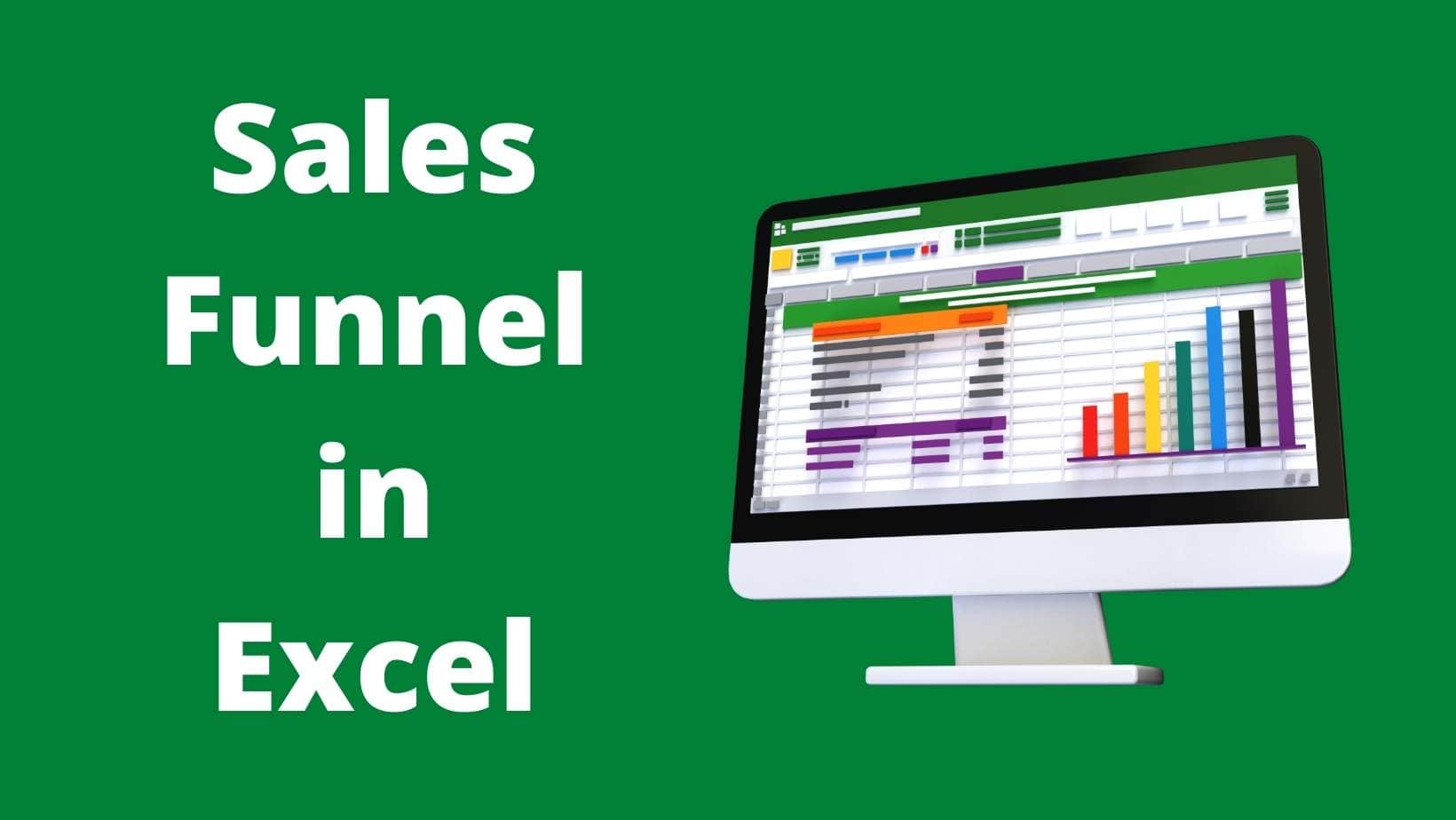 Sales Funnel in Excel-min