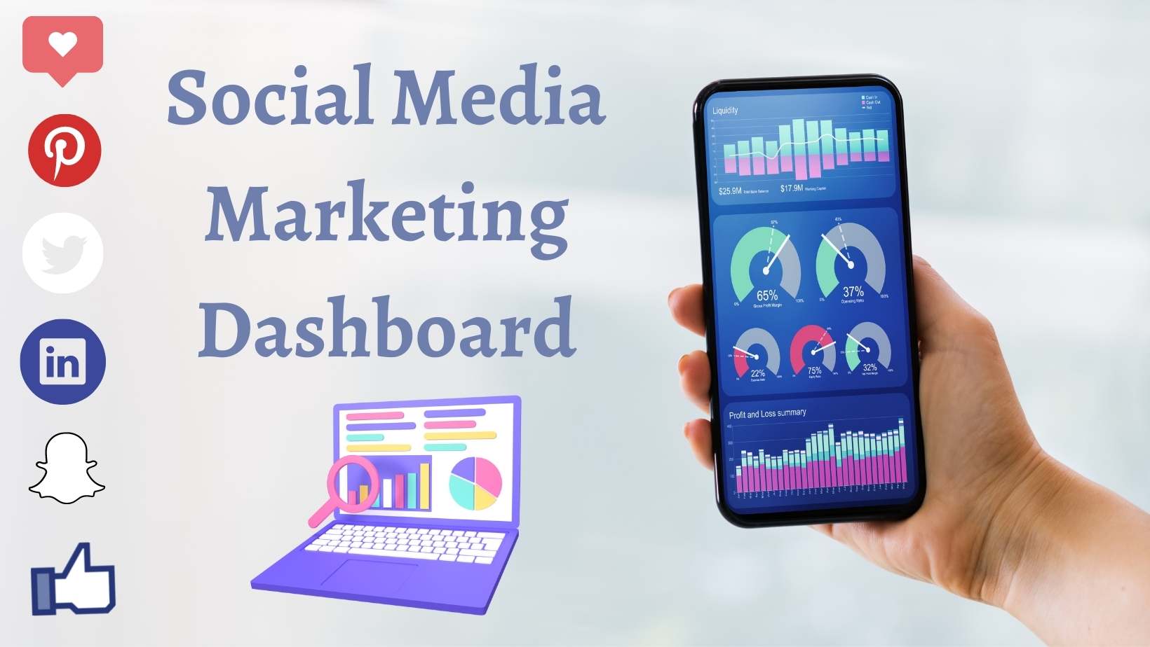 Social Media Marketing Dashboard-min