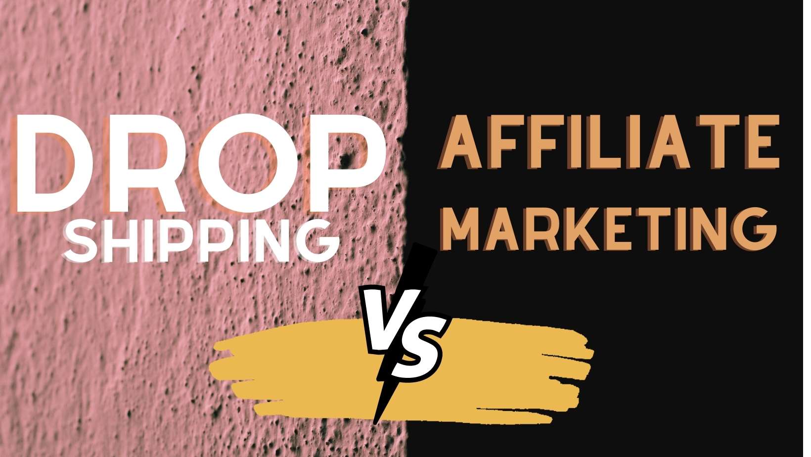 DROP shipping vs affiliate marketing-min