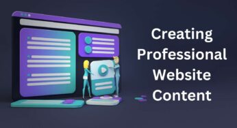 How to Create Professional Website Content?